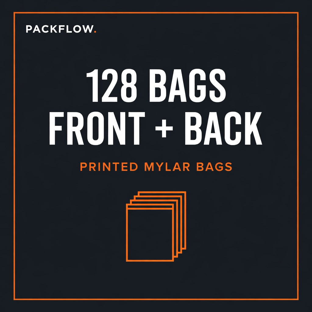 128 Bags Front + Back
