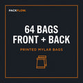 64 Bags Front + Back